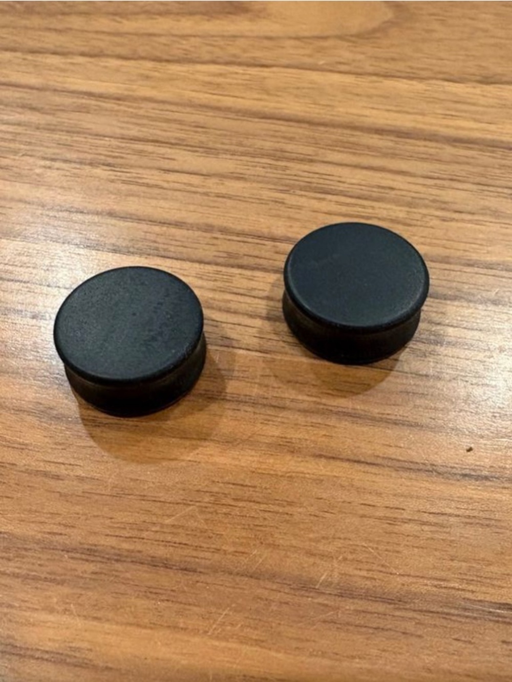Custom Ebony Wood Plugs — 7/8" — $10 OBO